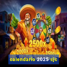 calendario 2025 sjc